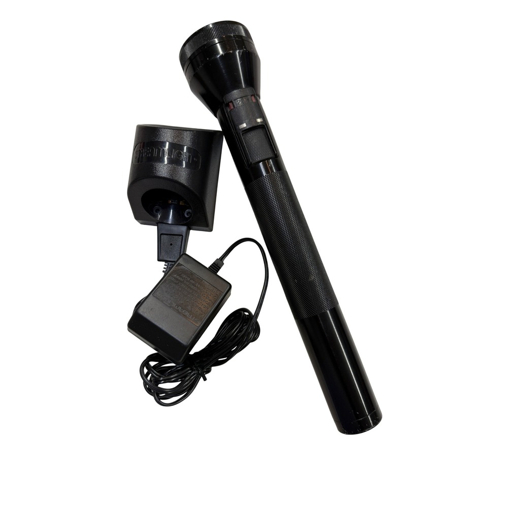 Streamlight SL-20X Rechargeable Flashlight with Charging Base Black Aluminum